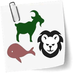 Icono de lecciones de zoología